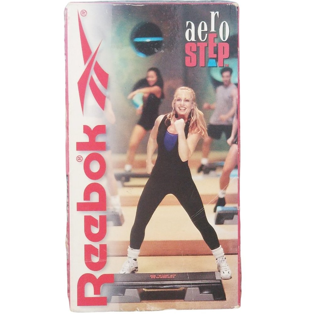 Reebok AeroStep VHS 1995 Sports & Fitness Series PolyGram Video D28